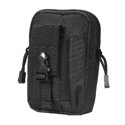 

Waist Bag Outdoor Bag Sports Casual Tactical Military Fanny Pack Phone Case Camping Hunting BagsBlack