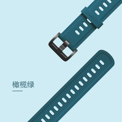 

AMAZFIT Color Silicone Strap 22mm Olive Green