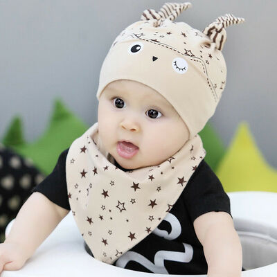 

Toddler Kids Baby Boy Girl Winter Warm Knitted Crochet Beanie Hat Cap Scarf Set