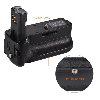 

Vertical Battery Grip Replacement Camera Grip with NP-FW50 Battery 24G Wireless Remote Control for Sony A7IIA7M2A7R2 Digital SL