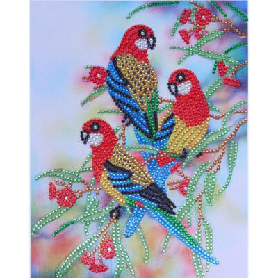 

5D DIY Special Shaped Diamond Painting Parrot Cross Stitch Embroidery Kits