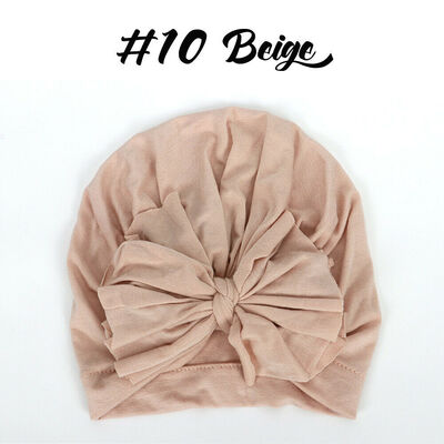 

Newborn Baby Cute Bowknot Beanie Hat Toddler Kids Boy Girl Soft Cotton Warm Hat