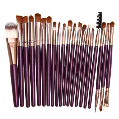 

20pcs Makeup Brush Eye Shadow Foundation Cosmetic Make Up Beauty Tools