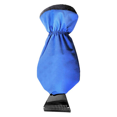 

〖Follure〗Car Vehicle Durable Warm Gloves Scraper Snow Ice Brush Shovel Removal Winter BK