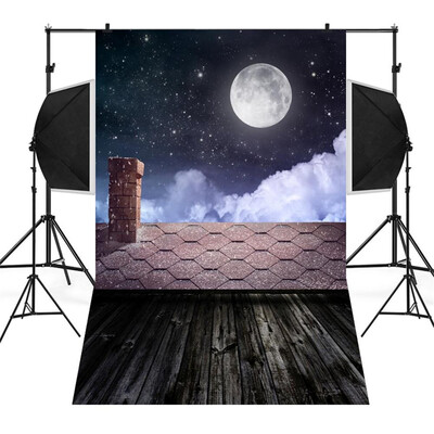 

〖Follure〗Christmas Backdrops Snowman Vinyl 3x5FT Lantern Background Photography Studio