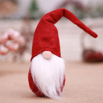 

Christmas Santa Claus Doll Swedish Figurines Holiday Pretty Xmas Supplies Decoration Ornaments Gifts