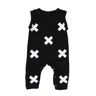 

Toddler Baby Boys Geometric Print Romper Jumpsuit Clothes Outfits Costume