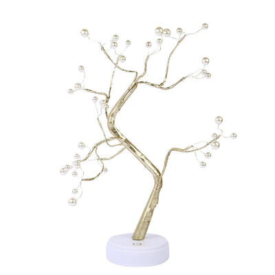 

36LED Starry String Lights Pearl Tree Holiday Party Decoration Fairy Lamp