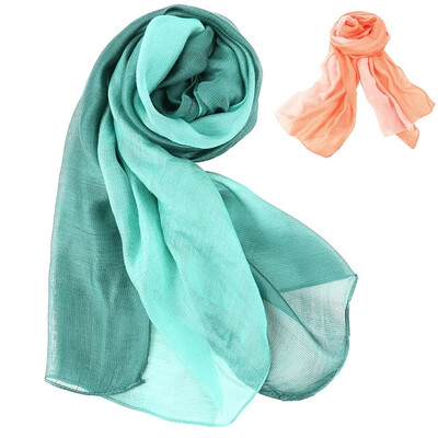 

Women Chiffon Transition Color Gradient Scarf Fashion Scarves Shawl