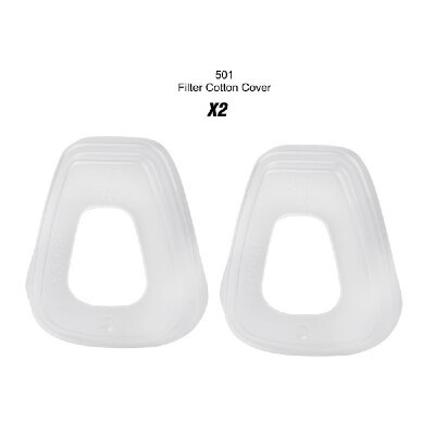 

3M 501 10PCS 501 Filter Cover Plastic Filter Retainer for Gas Mask Use with 5N11 Filter Cotton&6000 Series Filter Cartridges