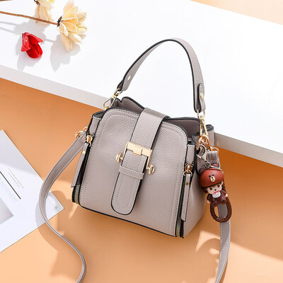 

New small bag womens bucket bag Han edition one-shoulder bag high-fire fairy one-shoulder bag