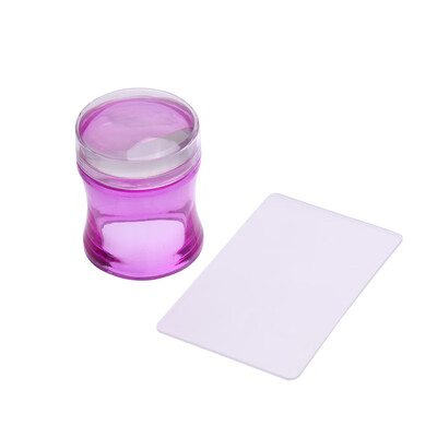 

Nail Art Silica Gel Stamper 38cm Transparent Nail Art Stamper Print Tool