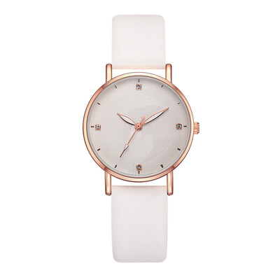 

New pu strap ladies watch wholesale fashion quartz watch female watch trend ladies watch