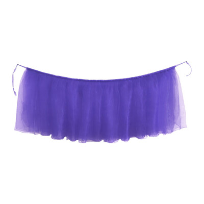 

Toponeto 1PC Table Skirt Cover Birthday Wedding Festive Party Decor Table Cloth