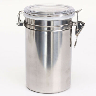 

New Stainless Steel Airtight Sealed Canister Coffee Flour Sugar Tea Container