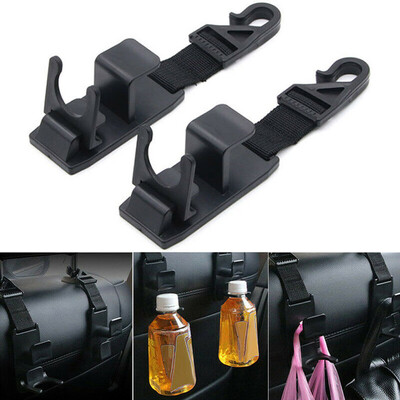 

Tailored Universal Car Seat Back Seat Headrest Hanger Storage Hooks For Handbag Hook