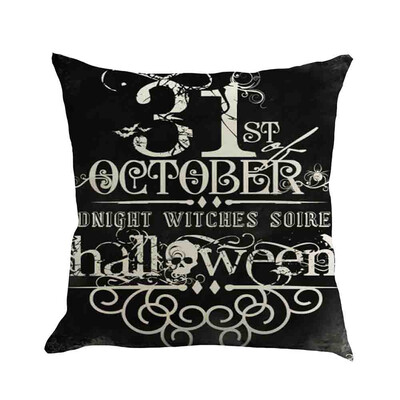 

Siaonvr Halloween Ghost Pillow Case Sofa Waist Throw Cushion Cover Home Decor