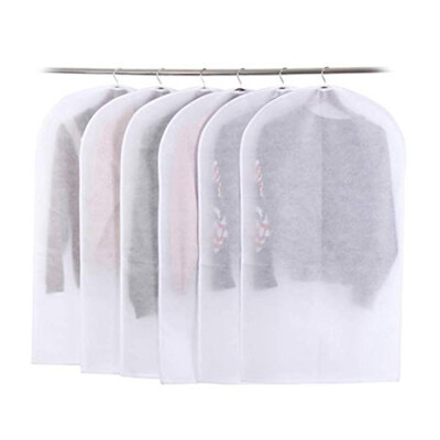 

6Pcs Garment Suit Dress Jacket Clothes Coat Dustproof Cover Protector Travel Supplies