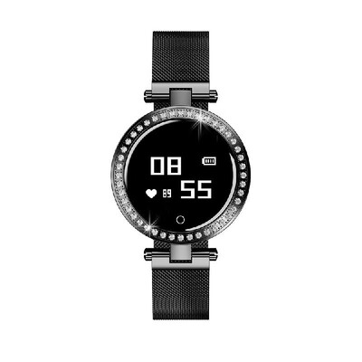 

Microwear X10 Women Smart Watch 066-Inch OLED Screen IP68 Waterproof Smart Bracelet BT40 Heart Rate Blood Pressure Sleep Monitor