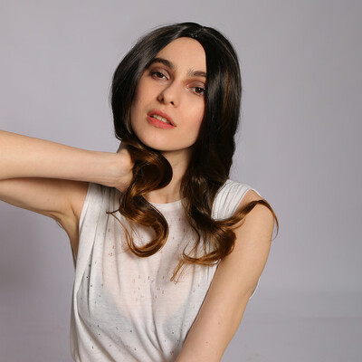 

〖Follure〗Sexy Women Girl Long Gradient Wig Wavy Curly Synthetic Fashion Wig Hot