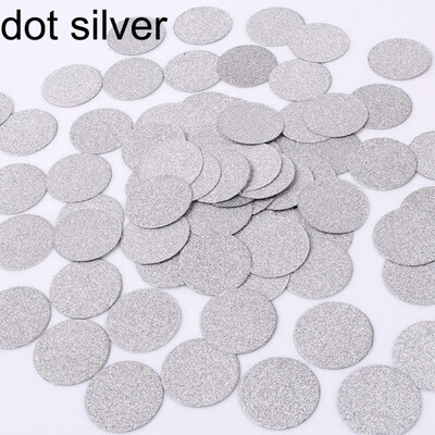

100Pcs 3cm Dots Heart Star Paper Confetti DIY Wedding Party Table Glitter Decor