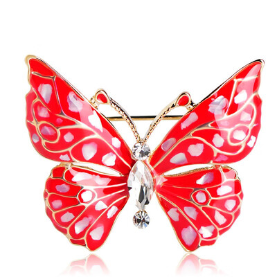 

Blucome Butterfly Brooch Women Fashion Accessories 7218