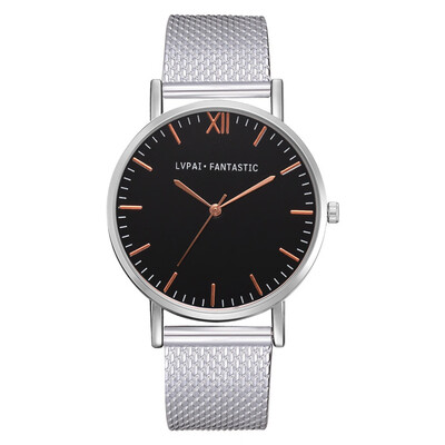 

Lvpai Dropshiping Fashion Rose Gold Mesh Band Creative Marble Wrist Watch Casual Women Watches Brand Quartz Gift Relogio 533