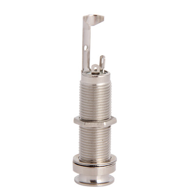 

NICKEL GUITAR ENDPIN JACK 3 PRONGS THREADED CYLINDER LONG LEG