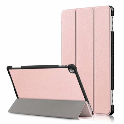 

Fashion Case for Huawei Mediapad M5 lite 101 Tablet Smart PU Leather Funda Cover With Auto SleepWake Up