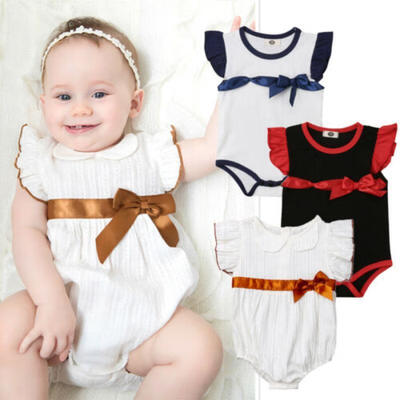 

Christmas Newborn Baby Girls Princess Tops Romper Jumpsuit Outfits Clothes USA