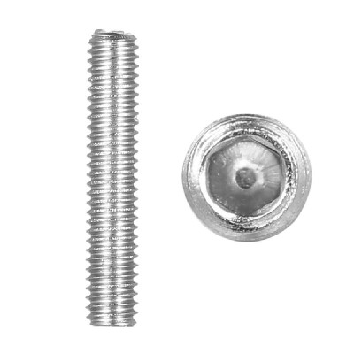 

DIN916 304 Stainless Steel Bolt Grub Screw Cup Point Hex Socket Set -316