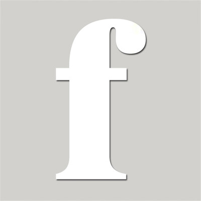 

〖Follure〗Mirror Wall Sticker 26 Letters DIY Art Mural Home Decor Acrylic Decals Silver