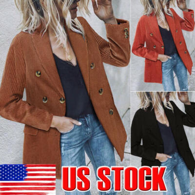 

Women Elegant Fashion Slim Casual Business Blazer Suit Jacket Coat Outwear