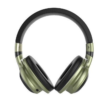 

LED Light Wireless BT Headphones Over-Ear Earphone Foldable Stereo Mic Headset Support TF Card FM Audio Jack