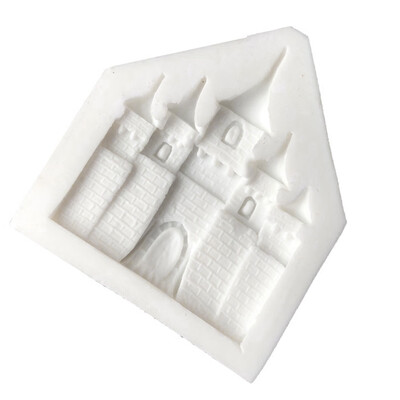

Castle Liquid Silicone Mold Diy Cake Mold Kitchen Baking Tool