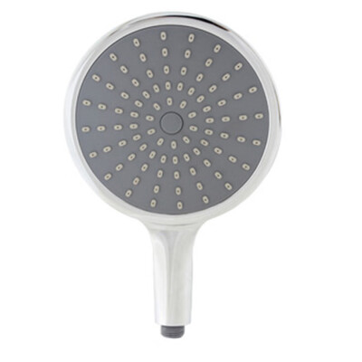 

6 inch Handheld Round Shower Head Single Spray Touch Clean Rain Nozzle Bathroom Accessories