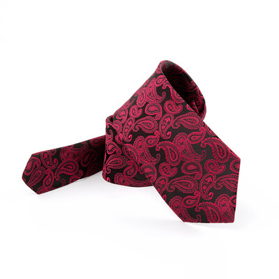 

Spot wholesale mens tie cashew flower professional polyester silk jacquard gift box fashion groom wedding wedding tie