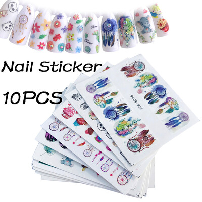 

〖Follure〗DIY Nail Applique Adhesive Flower Rattan Nail Sticker Lace Design Nail Paste