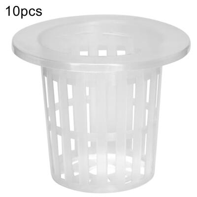 

Greensen 10pcsSet Breathable Plastic Hydroponic Basket Cup for Garden Balcony Planting