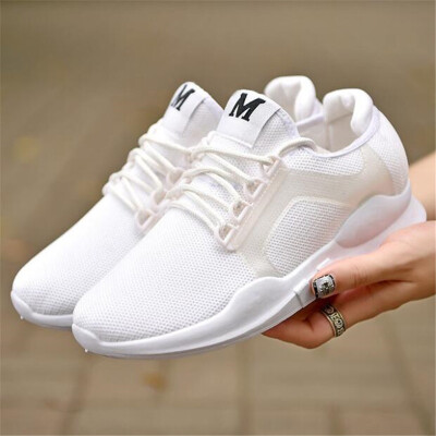 

DIWEINI Women Shoes 2019 New Fashion Tenis Feminino Light Breathable Mesh Shoes Woman Casual Lace Up Shoes Sneakers Couple