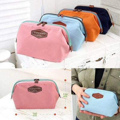 

Portable Travel Cosmetic Storage MakeUp Bag Folding Hanging Toiletry Case Storage Pouch4Colors