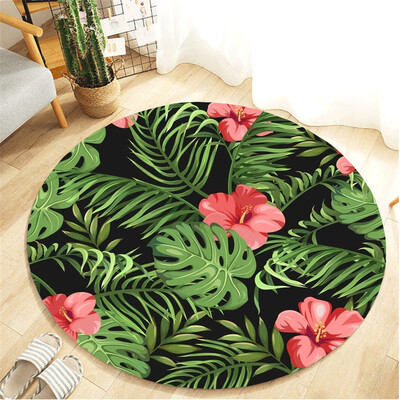 

〖Follure〗Botany Elements Blanket Round Bathroom carpet 55cm