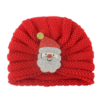 

Christmas Newborn Baby Beanie Hat Kids Boy Girl Toddler Turban Knit Indian Head Wrap Cap