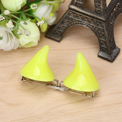 

〖Follure〗New Lady Girl Cosplay Costume Little Devil Horns Candy Colored Hairpin Hair Clip