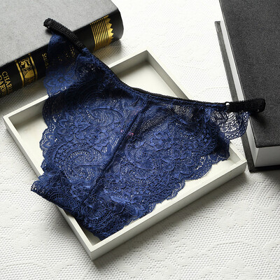 

Women Sexy Lace Hollow Out Seamless Underwear Woman Lace Panties String Womens Brief Lingerie Tanga Thong For Female