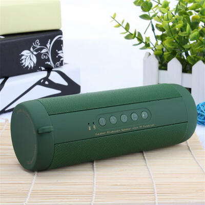 

Outdoor Bluetooth Wireless Speaker W Bicycle Column Box Design For Smart Phone With FM Radio Support TF Card