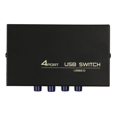 

4 Ports USB 20 Sharing Switch Switcher Adapter Box For PC Scanner Printer