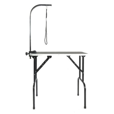 

Ktaxon New Adjustable 32" Foldable Pet Dog Cat Grooming Table with Adjustable ArmNoose