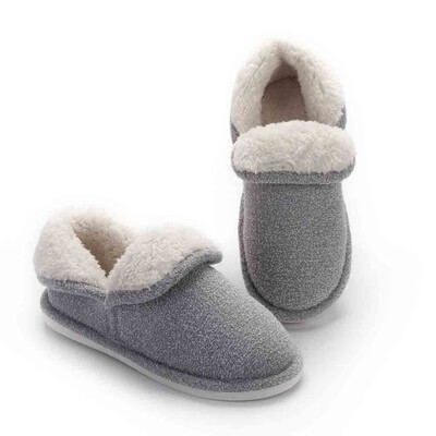 

Rose Winter Soft Bottom Slippers Pregnant Women Thick Bottom Non-Slip Cotton Slippers