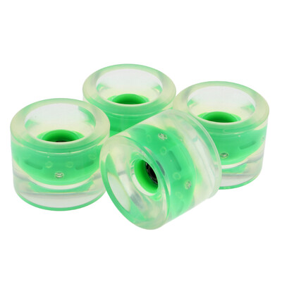 

​4Pcs Skateboard Wheels 70MM Glow Flash Longboard Light Wheels 78A Skater